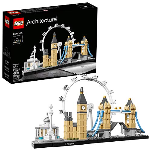 LEGO Architecture London Skyline Collection 21034 Building Set Model Kit and Gift for Kids and Adults (468 Pieces) 1