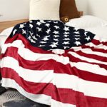 Sviuse Flag Blanket, Super Soft Sherpa Twin Throw 60 80 Blanket for Bed Couch Chair Fall Winter Camping Living Room Office Gift 9