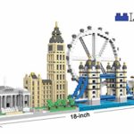 dOvOb Architecture London Skyline Collection Micro Mini Blocks Set Model Kit and Gift for Kids and Adults (3076 Pieces) 9