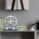 dOvOb Architecture London Skyline Collection Micro Mini Blocks Set Model Kit and Gift for Kids and Adults (3076 Pieces) 10