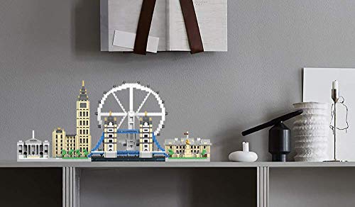 dOvOb Architecture London Skyline Collection Micro Mini Blocks Set Model Kit and Gift for Kids and Adults (3076 Pieces) 5