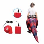 GOOSH Inflatable Dinosaur Costume Adults Halloween Blow up Costumes for Men Women Riding T Rex Air Costume for Party Cosplay 8