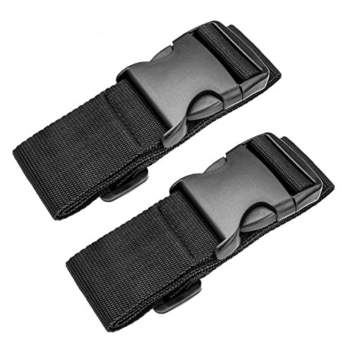 Luxebell Add A Bag Luggage Straps, Suitcase Belt Travel Accessories 2-Pack (39.3inches) 3